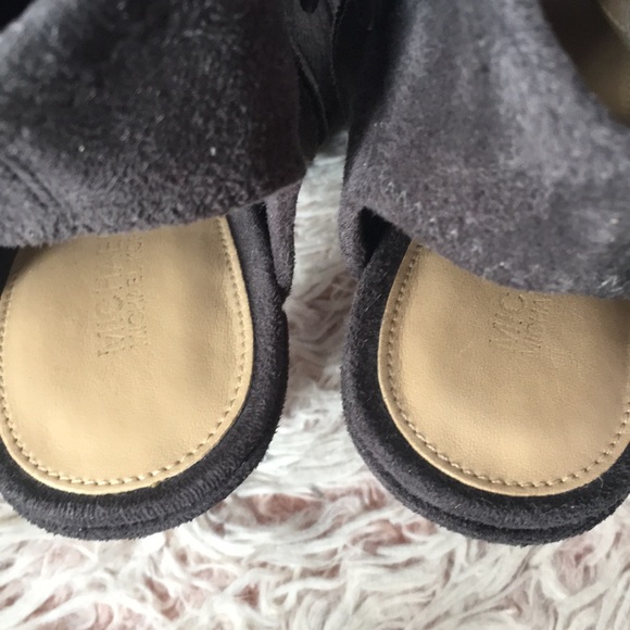 🐺Grey suede open toe MICHAEL KORS heels - Picture 4 of 6